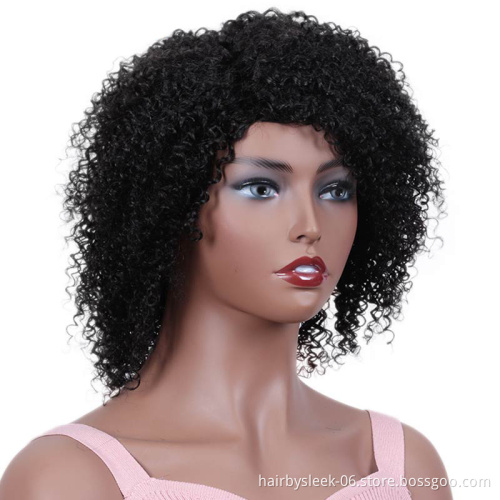 Rebecca Wholesale Kinky Curly Hair Short Bob Wigs Kinky Curly Human Hair Brazilian Jerry Curl Wigs For Black Women Human Hair